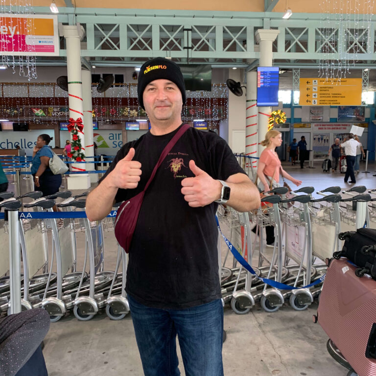 FlieFlo Flughafen Seychellen